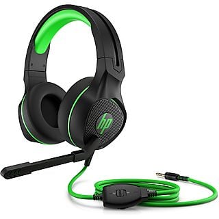 Auriculares gaming - HP Pavilion 400, Circumaurales, Negro