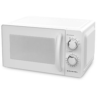 Microondas libre instalación - GRUNKEL MW-20MI, 700 W, 6 potencia, 20 l, Blanco