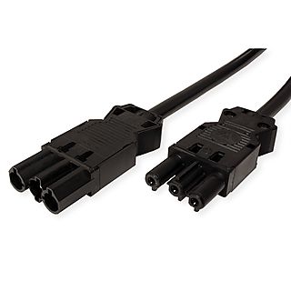 BACHMANN Geräteverlängerung GST18-3 Stecker/Kupplung, Verlängerungskabel, 4 Meter