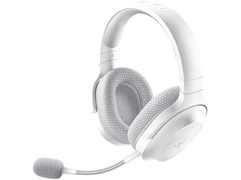 RAZER RZ04-04430200-R3M1 BARRACUDA X 2022 MERCURY WHITE, Over-ear Gaming Headset Bluetooth Mercury Weiß