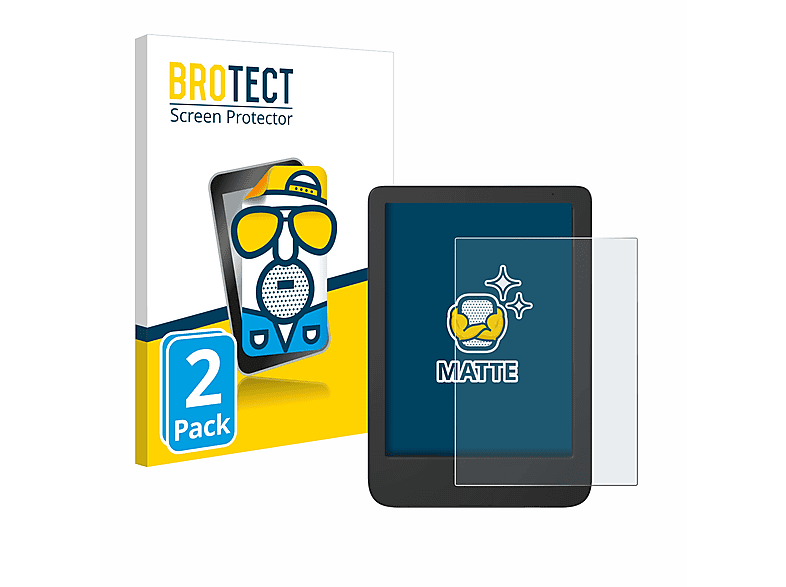 Brotect Pellicola Protettiva Opaca Per Tolino Shine 3 – Anti-Riflesso E Anti-Impronta (2 Pezzi)