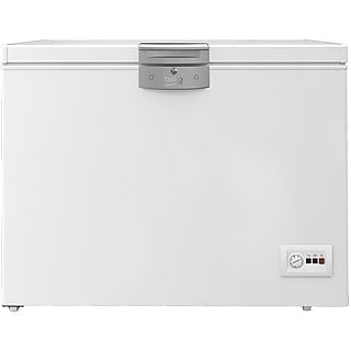 Congelador horizontal - BEKO HS 22340, 230 l, 860 mm, Blanco