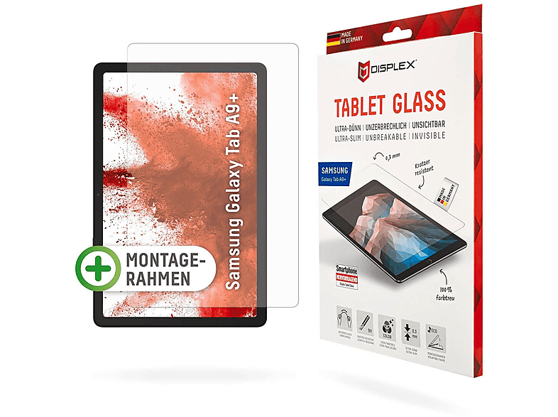 DISPLEX Tablet Glass Samsung Galaxy Tab A9+ Smartphone Zubehör linen ...
