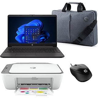 Portátil - HP HOME PACK HP 255 G9 con Impresora HP 2720e, Mochila y Ratón de HP, 15,6 " Full-HD, AMD Ryzen 3 5425U processor, 8 GB RAM, 256 GB SSD, Radeon™ RX Vega 6, Windows 11 Home (64 Bit)