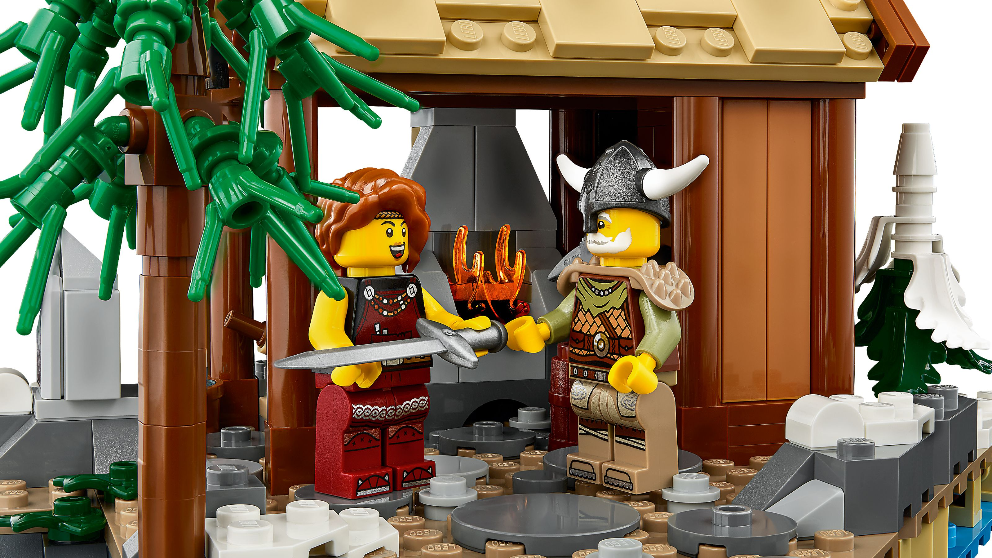 LEGO 21343 Wikingerdorf Spielset