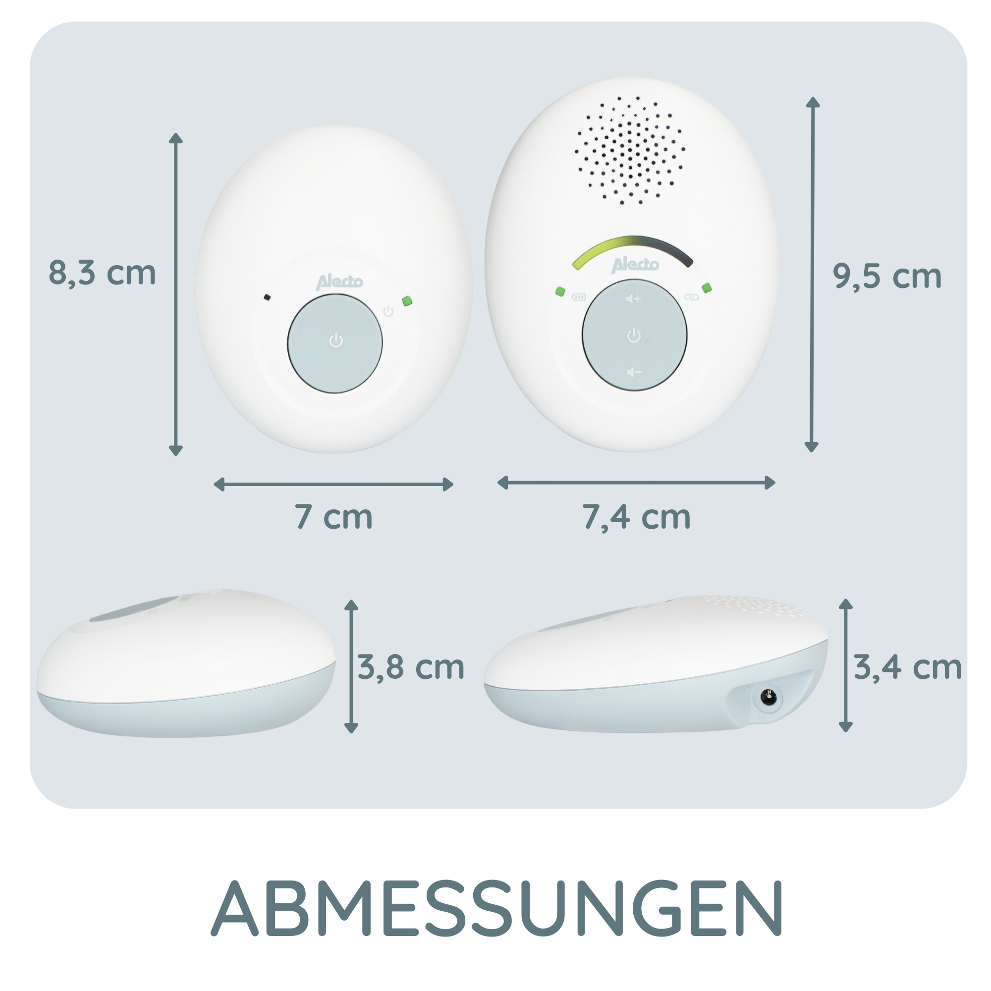 ALECTO DBX110 Full ECO DECT Baby Monitor