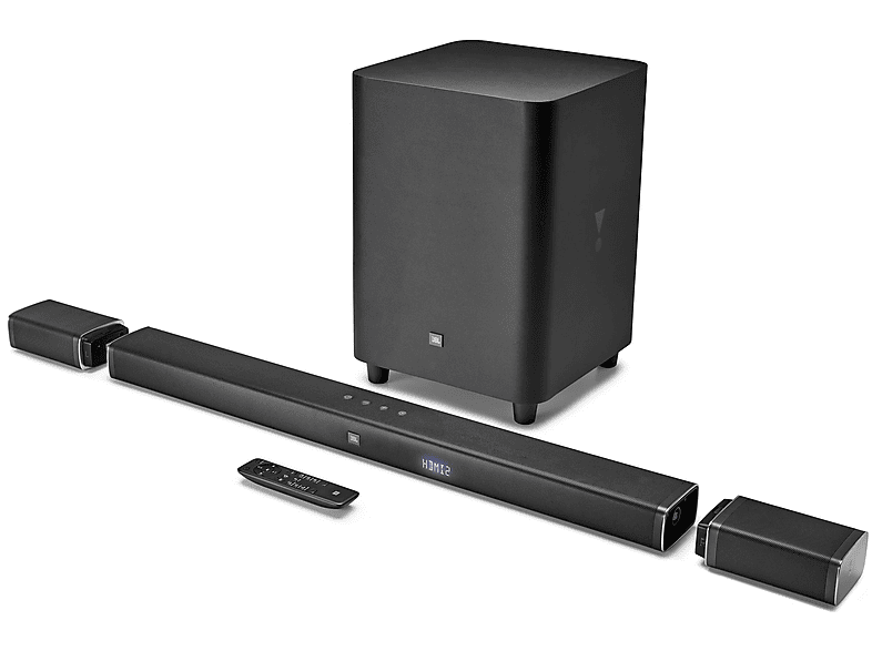 JBL BAR 5.1 BLKEP 4K ULTRA HD, Lautsprecher System, Schwarz SATURN