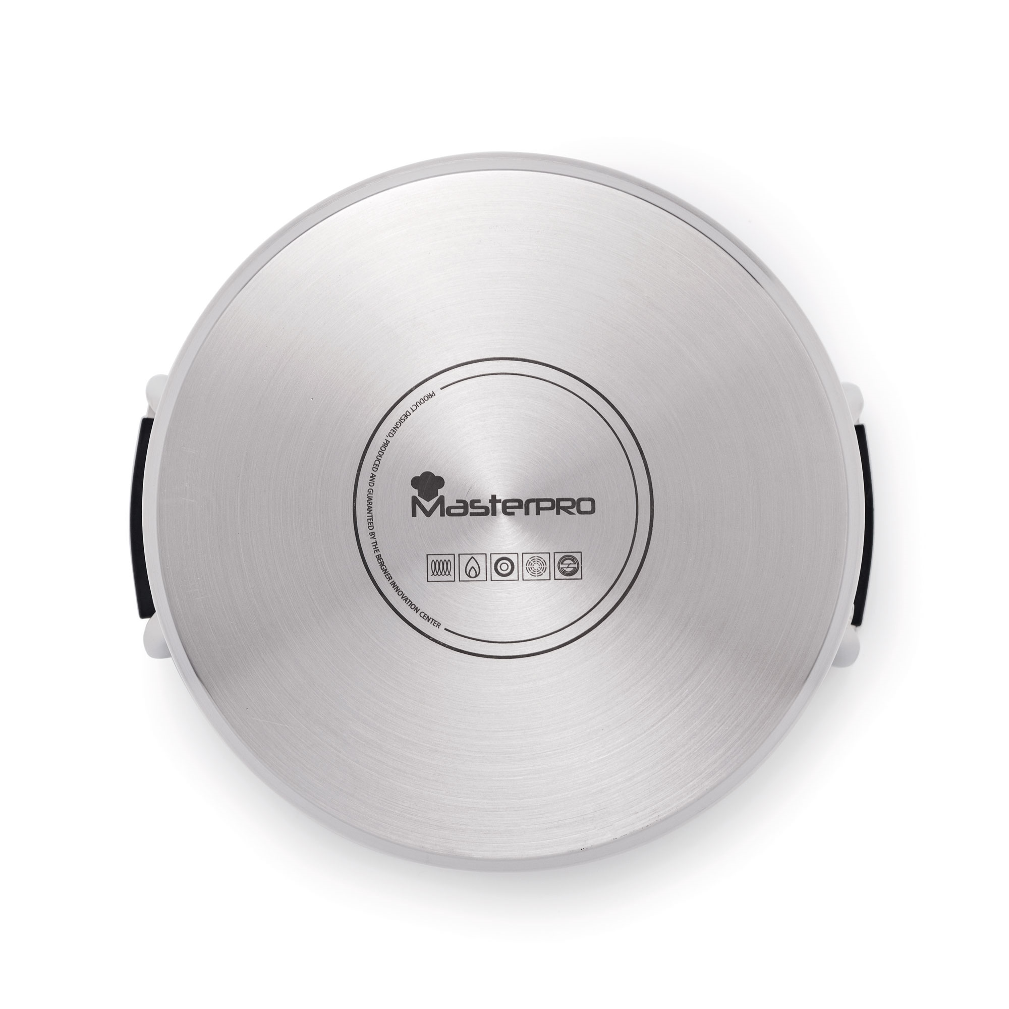 Cacerola - MASTERPRO Smart, 560 ml, Acero inoxidable, Gris