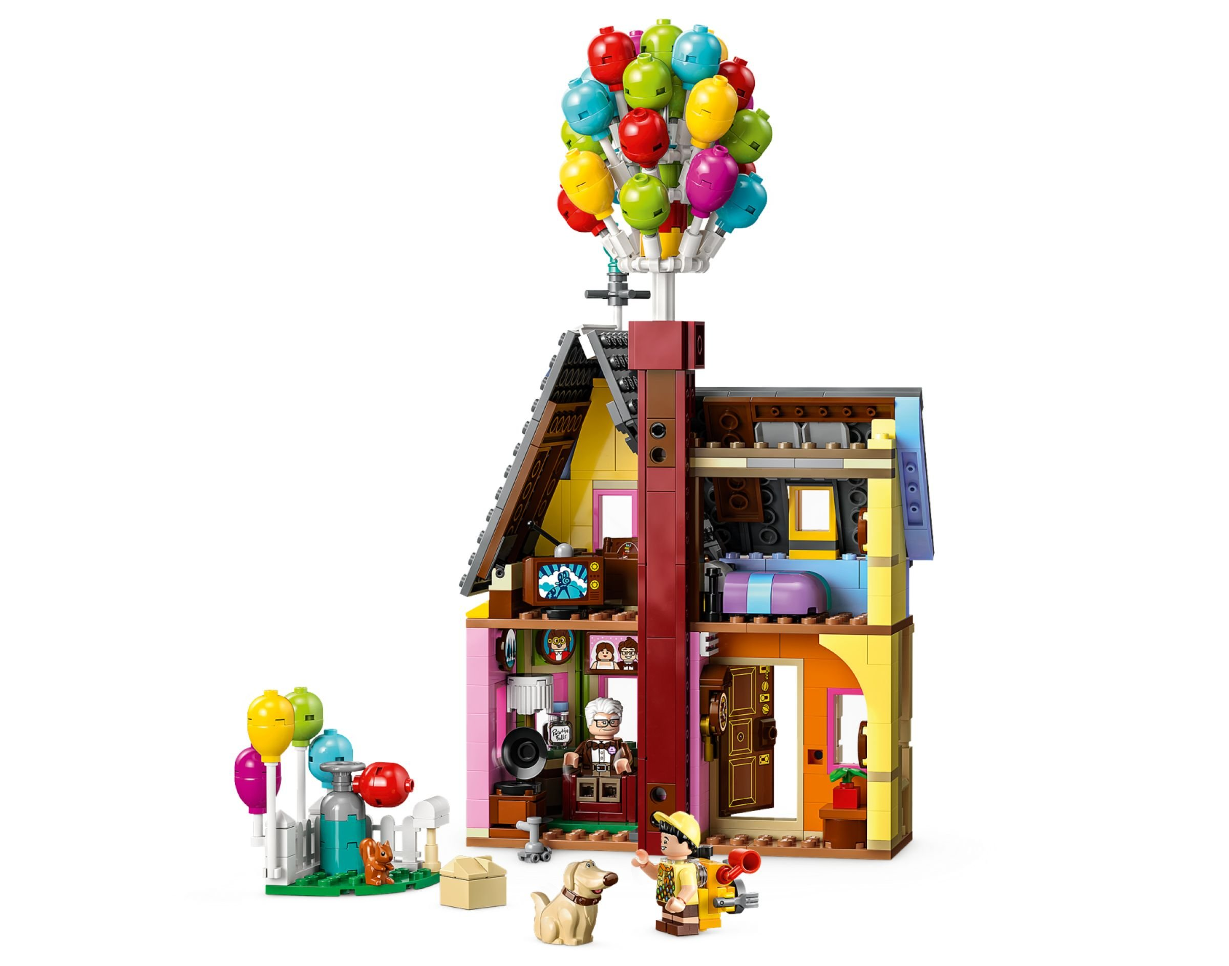 Klocki LEGO 43217 DISNEY CLASSIC DOM Z BAJKI ODLOT Wielokolorowe