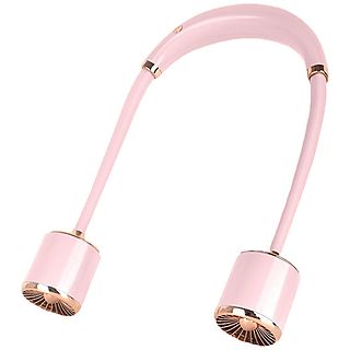 Ventilador de cuello - KLACK VENTCUELLO_GL_ROSA, 3 W, 3 velocidades, Rosa