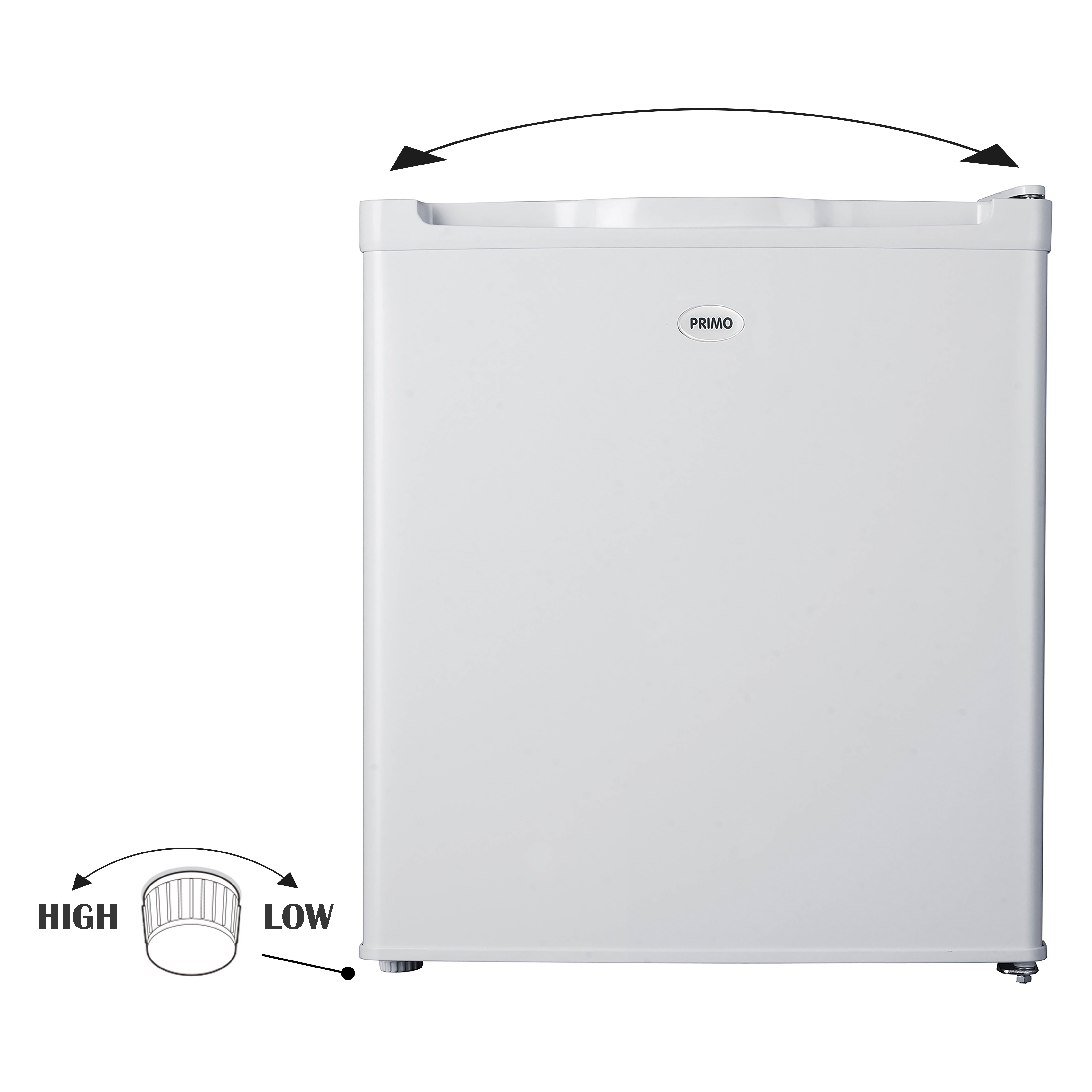 Nurion Mini Koelkast - 40L - Kleine ijskast - Vrijstaand - Compact