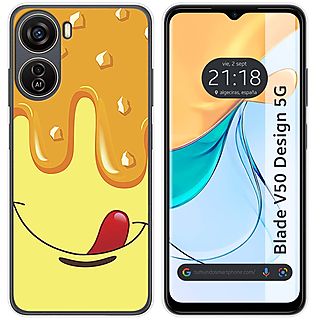 Funda móvil - TUMUNDOSMARTPHONE Blade V50 Design 5G, Compatible con ZTE Blade V50 Design 5G, Multicolor