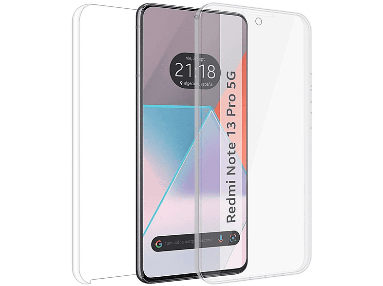 2 Pezzi Custodia per Xiaoi Redi Note 13 Pro+ 5G 6.67, orbido TPU