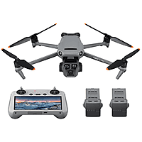 MediaMarkt DJI Mavic 3 Pro - Fly More Combo - incl. RC Smart-controller Drone Grijs aanbieding