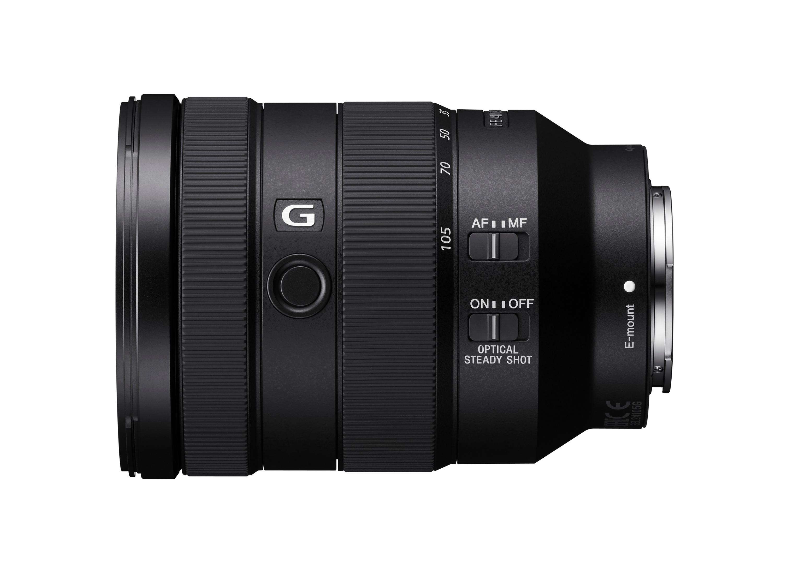 OBIETTIVO MIRRORLESS SONY FE 24-105mm F4 G OSS Zoom da viaggio