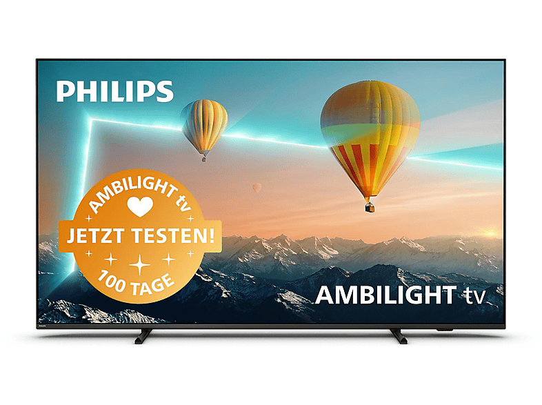 Philips Pus Led Tv Flat Zoll Cm Uhd K Ambilight Android Tv R