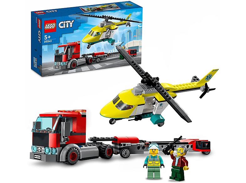 Lego City Transport Voor De Reddingshelikopter Lego Vliegtuig