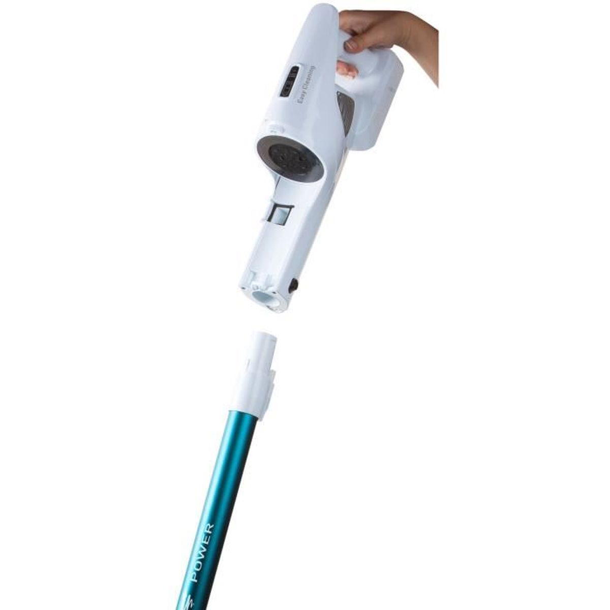 DOMO DO233SV Stielstaubsauger 2-in-1-Stabstaubsauger, Batteriebetrieb, 1,0 Watt