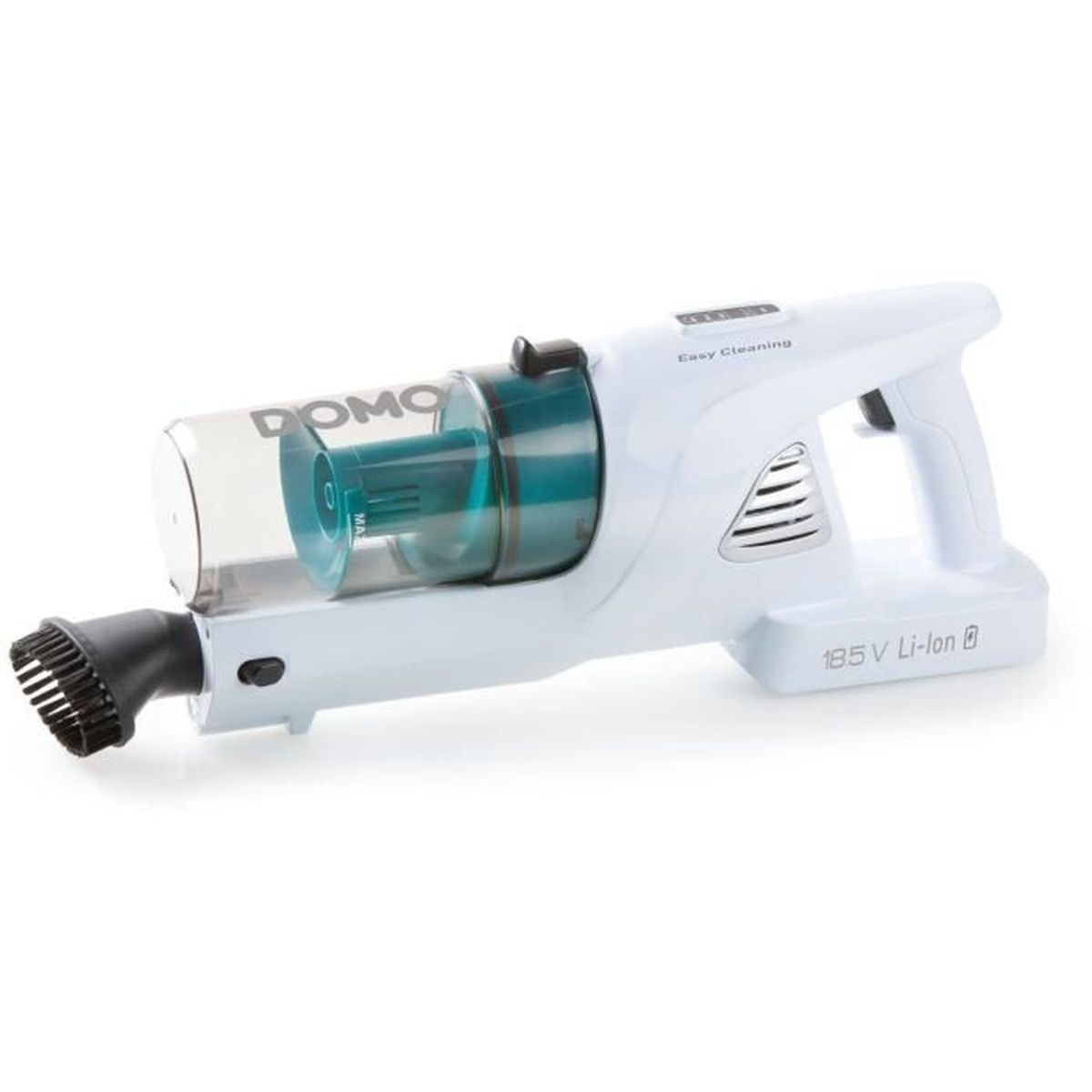 DOMO DO233SV Stielstaubsauger 2-in-1-Stabstaubsauger, Batteriebetrieb, 1,0 Watt