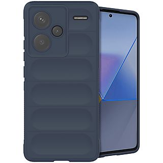 IMOSHION EasyGrip Backcover Telefoonhoesje voor Xiaomi Redmi Note 13 Pro Plus (5G) Donkerblauw