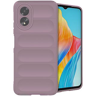 IMOSHION EasyGrip Backcover Telefoonhoesje voor Oppo A38,  A18 Paars