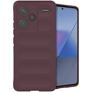 IMOSHION EasyGrip Backcover Telefoonhoesje voor Xiaomi Redmi Note 13 Pro Plus (5G) Aubergine