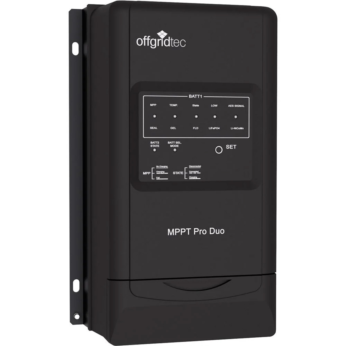 OFFGRIDTEC MPPT Pro Duo 30A 12V 24V zwei Batteriekreisläufe Laderegler ...