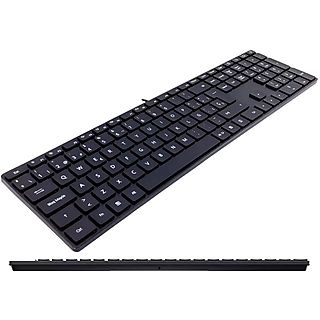 Teclado con cable - HUAWEI CD32, Cable USB alámbrica, Negro