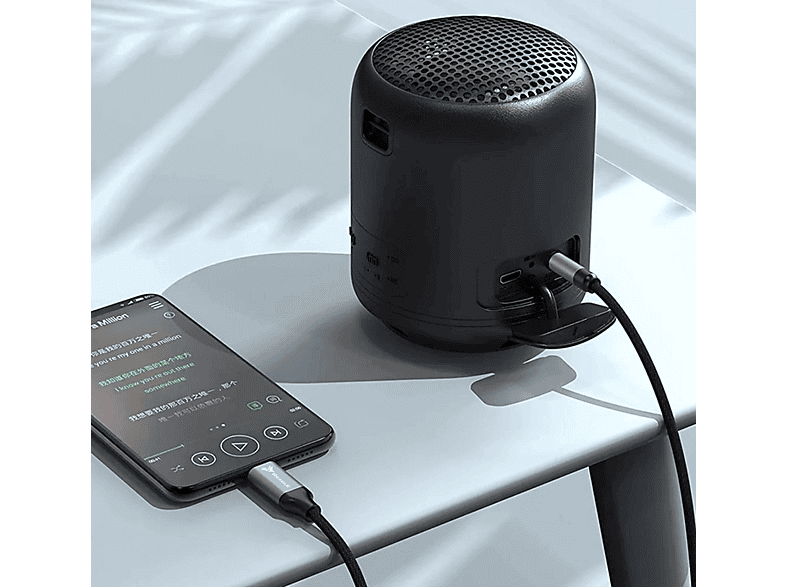 Cavo Audio Da USB-C A Jack 3.5 Mm – Adattatore AUX Per Auto, Cellulari – Intrecciato, 1 Metro - Foto 3
