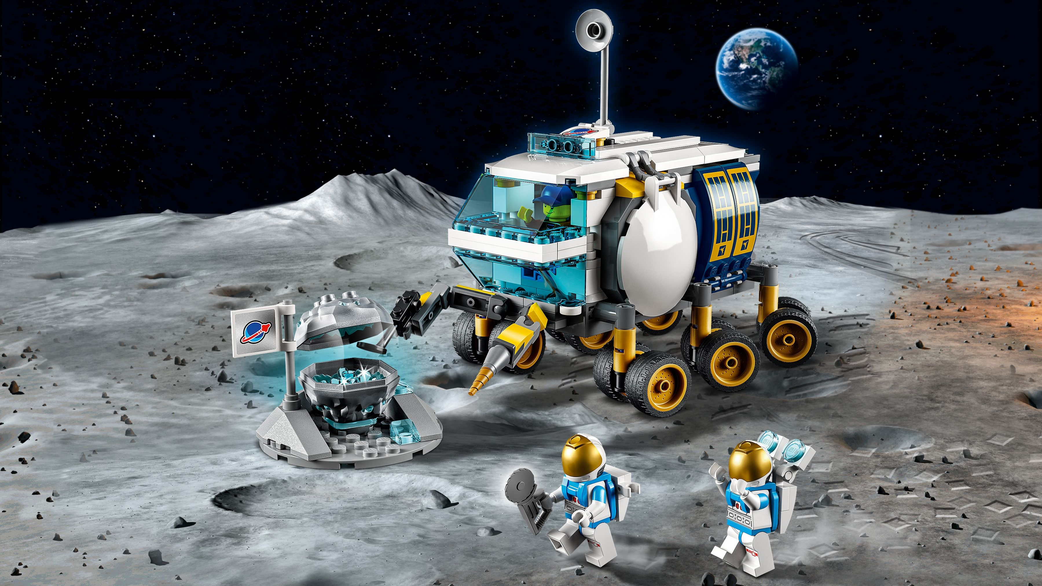 LEGO 60348 Mond-Rover Bausatz