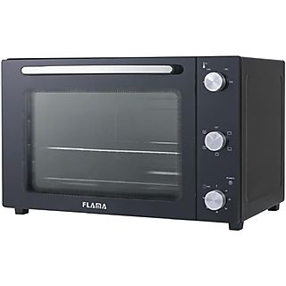 Mini horno - FLAMA 1547FL, 1800 W, 48 l, Negro