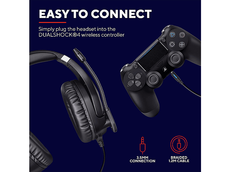 TRUST GXT 488 Forze | Offiziell Lizenziert für Playstation - PS4
