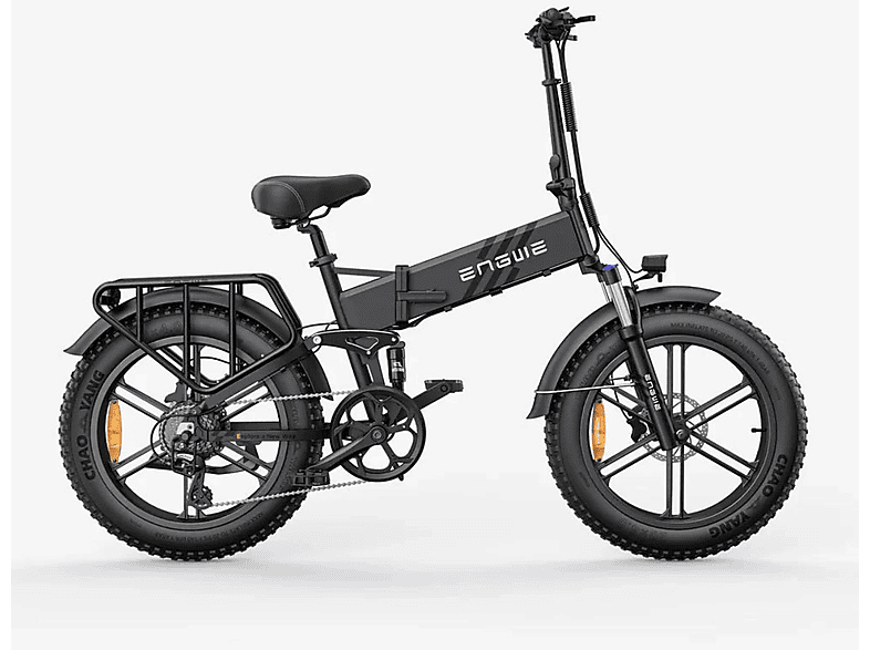 ENGWE ENGINE Pro 2.0 Kompakt-/Faltrad (Laufradgröße: 20 Zoll, Unisex-Rad, 832Wh, Schwarz)