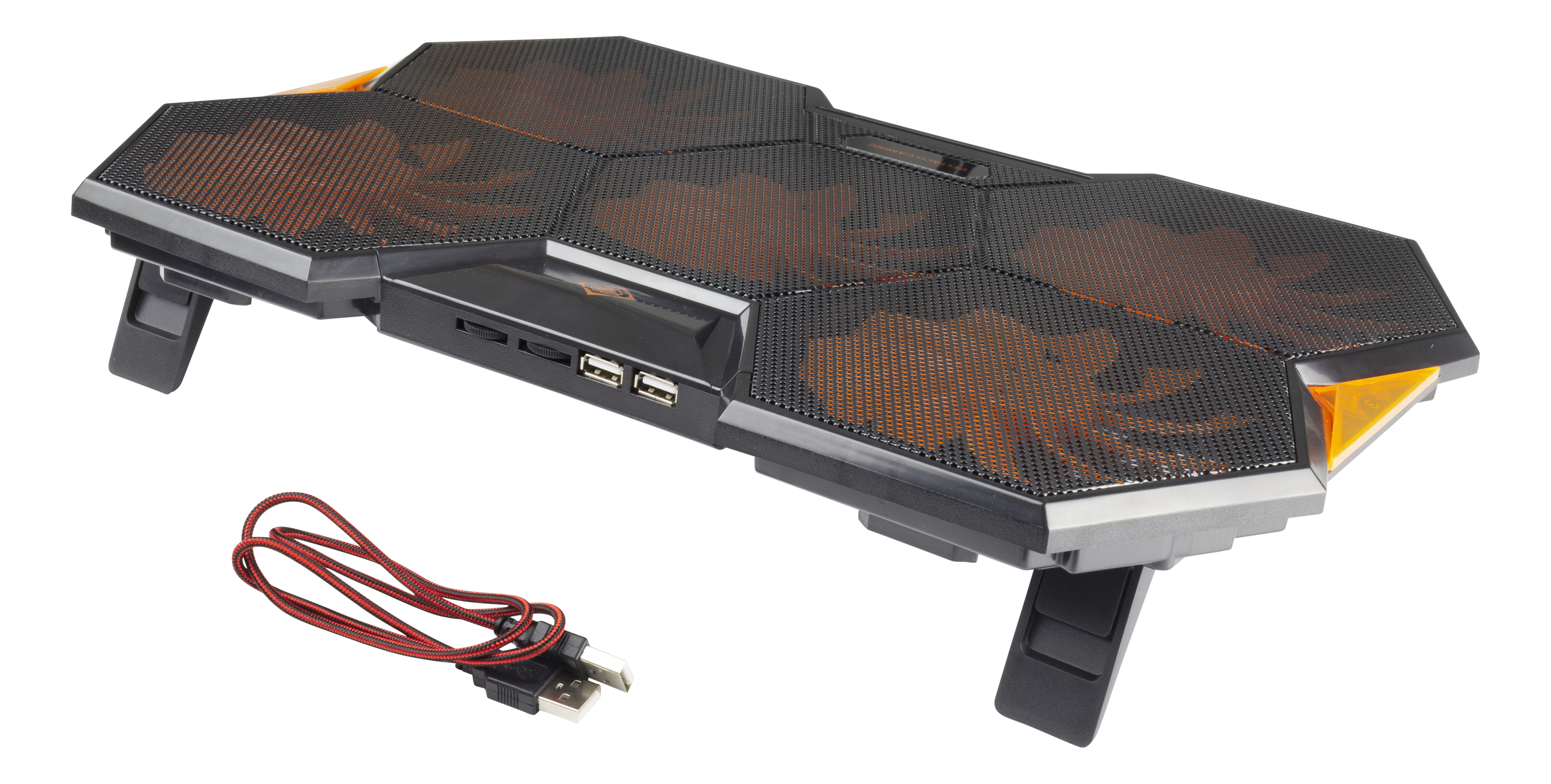 DELTACO Deltaco Gaming Laptop Kuhler Notebook-Kühler, Schwarz