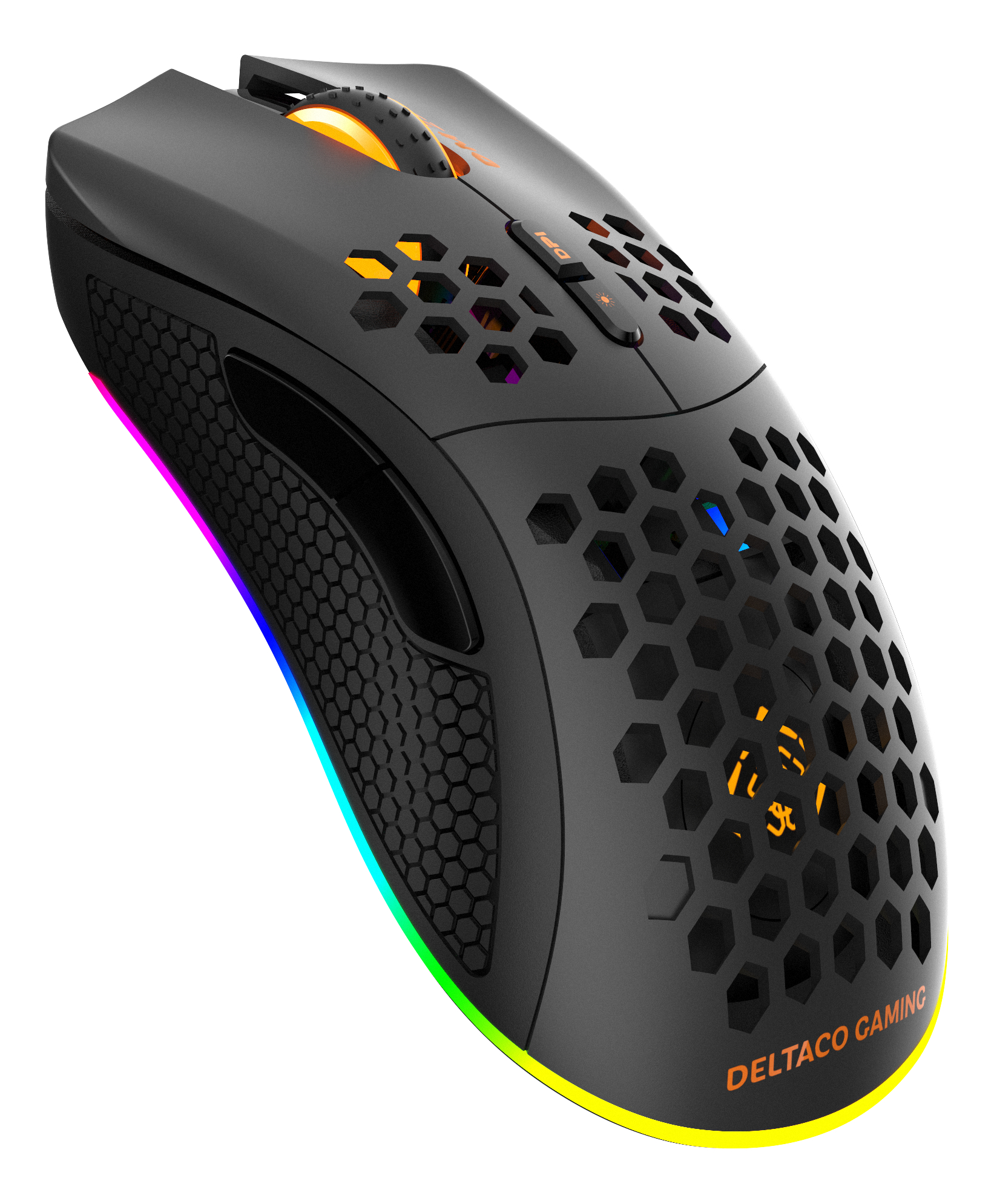 DELTACO Deltaco Gaming DM220 Wireless Lightweight Gaming Mouse Gaming Maus, Schwarz