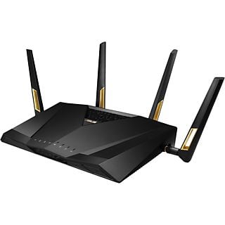Router WiFi  - RT-AX88U PRO ASUS, 6000 Mbps, MU-MIMO, Negro