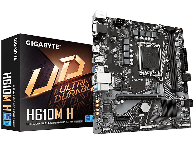 Placa base  - H610M H (rev. 1.0) GIGABYTE