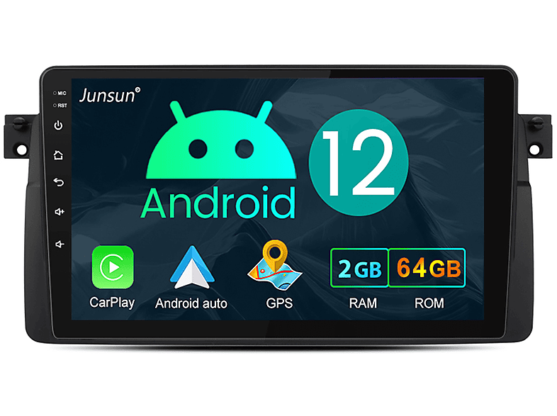 JUNSUN BMW 3er E46 19992005 CARPLAY Autoradio 2 DIN (DoppelDIN