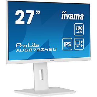 Monitor gaming - IIYAMA XUB2792HSU-W6, 27,0 ", Full-HD, 0,4 ms, 100 Hz, Blanco