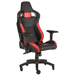 Silla gaming - CORSAIR CF-9010013-WW, Reposabrazos4D (ajustable en altura, anchura y profundidad, también se puede girar), 120 kg, Negro