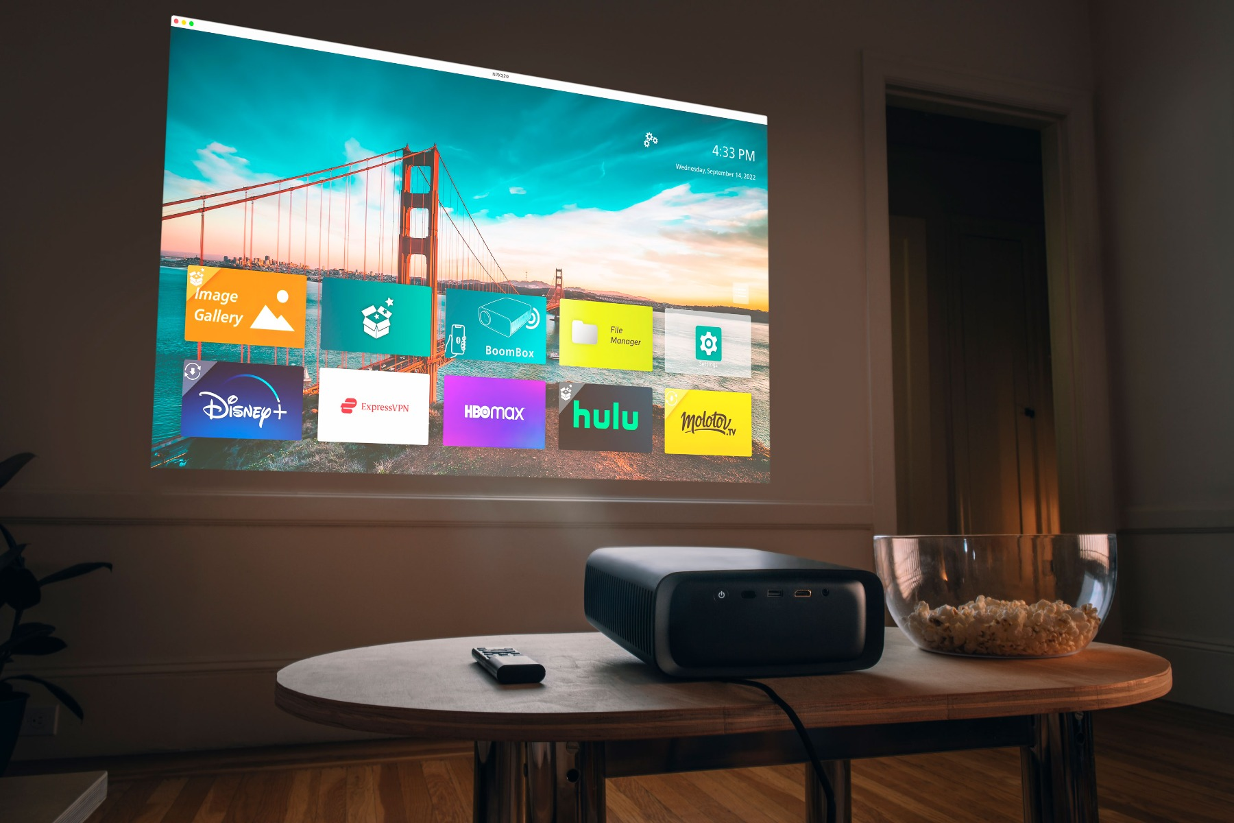 Projektor PHILIPS NPX320/INT Czarny