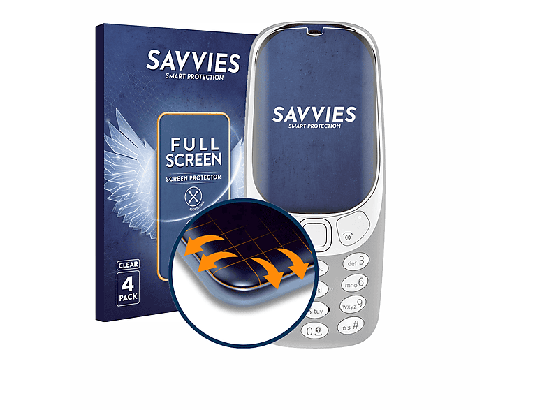 Pellicola Protettiva Savvies Per Honor 90 - Full Cover 3D Curved 4 Pezzi - 4