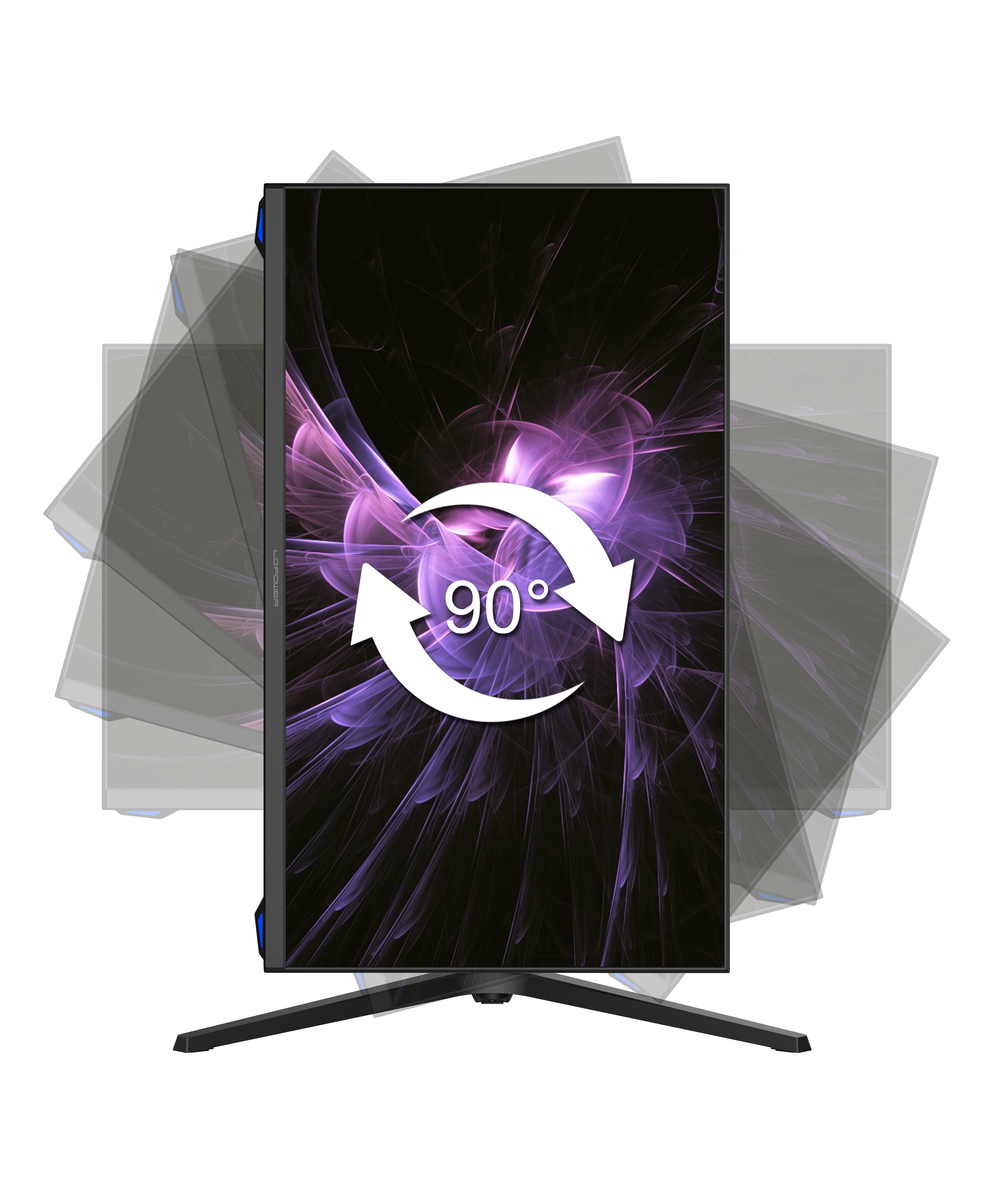 LC POWER LC-M27-QHD-180 PC-Monitor 27 Zoll QHD Gaming Monitor (1