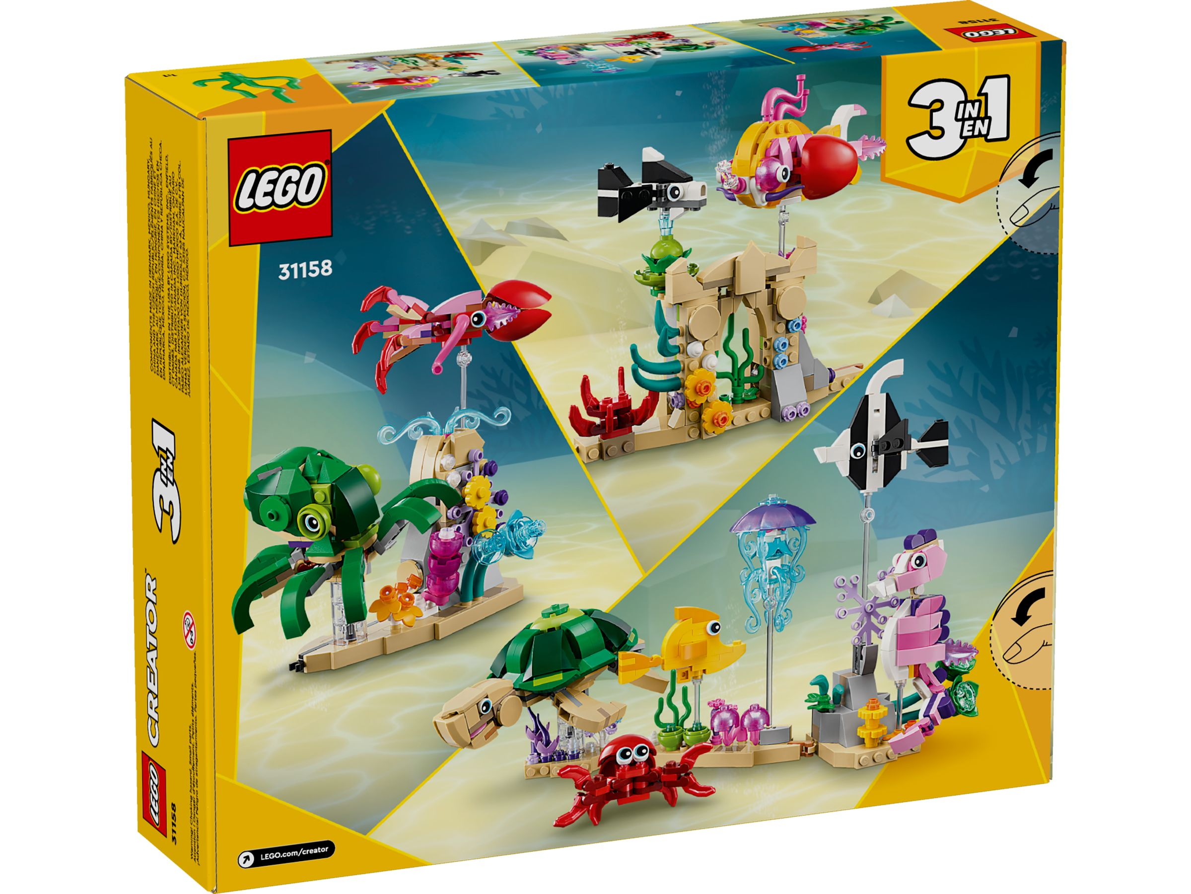 LEGO 31158 Meerestiere Bausatz