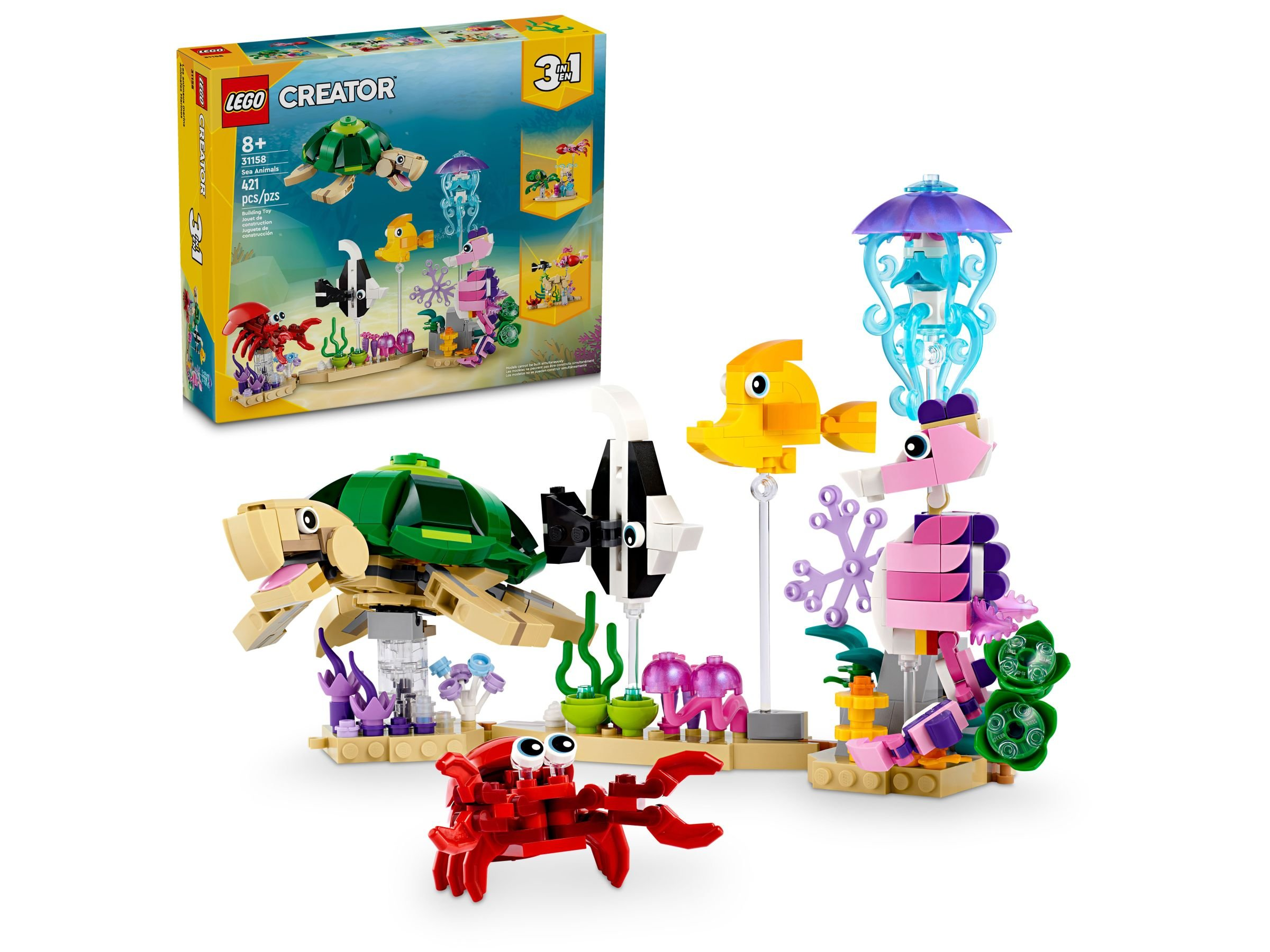 LEGO 31158 Meerestiere Bausatz