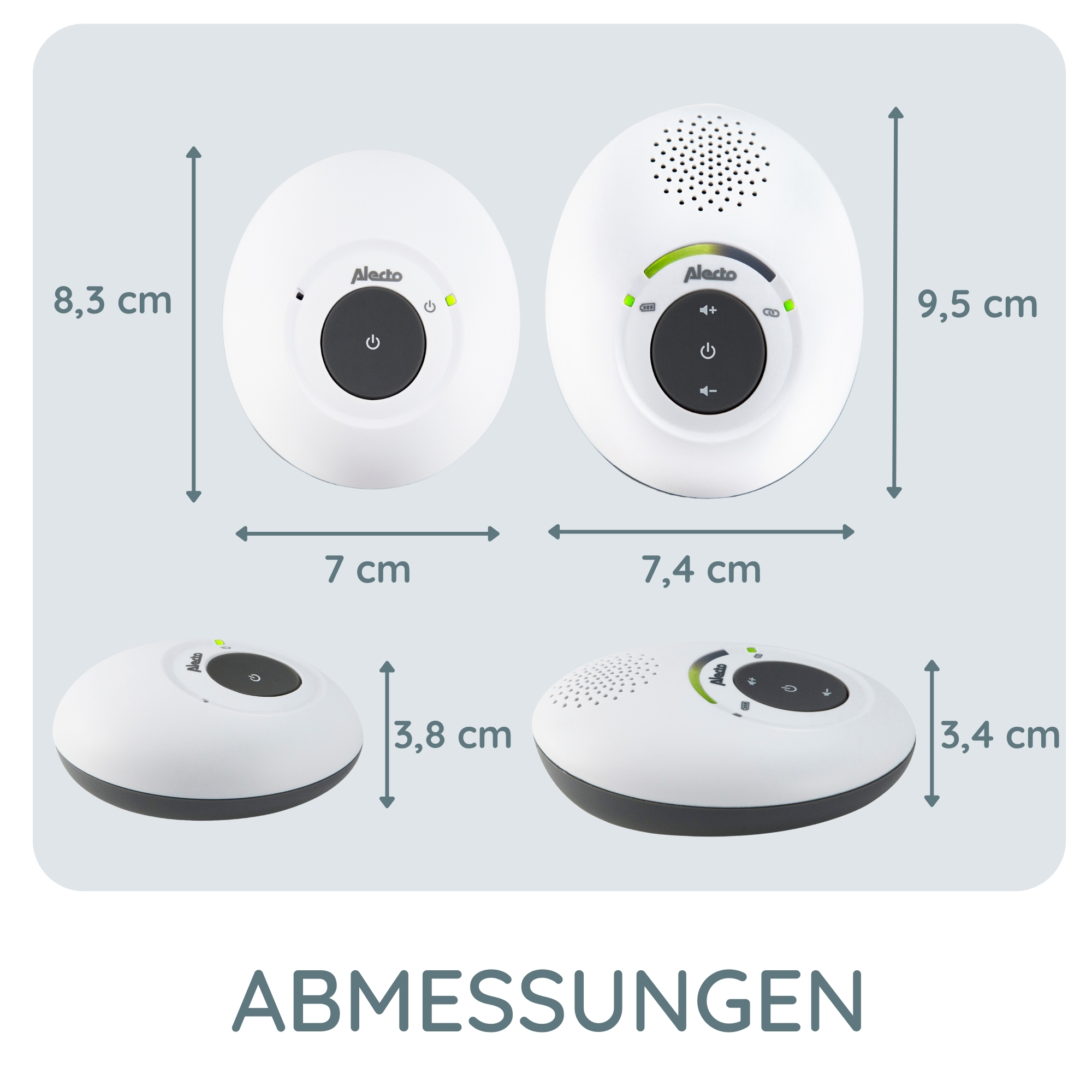 Elektroniczna niania ALECTO ALECTO DBX-115 Biały