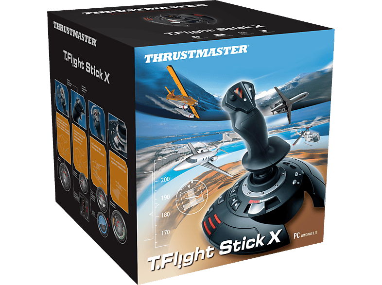 THRUSTMASTER 2960694 T-FLIGHT STICK X JOYSTICK Joystick | MediaMarkt