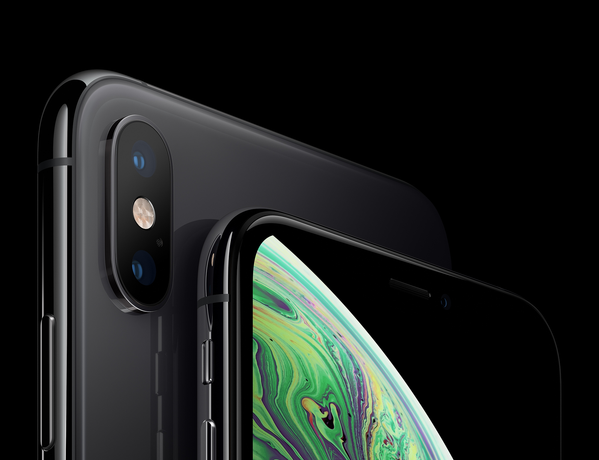 Smartfon APPLE iPhone XS 64GB Gwiezdna szarość MT9E2PM/A
