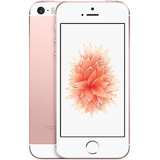 REACONDICIONADO C: Móvil - APPLE Apple iPhone SE 16GB, Rosa, Blanco, 16 GB, 4 ", Apple A9