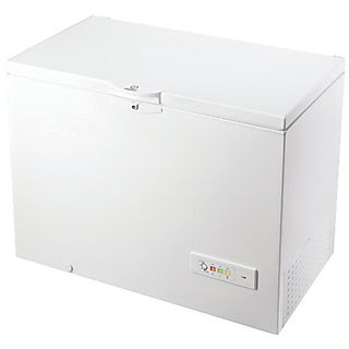Congelador horizontal - INDESIT 8050147674192, 315 l, 91,6 cm, Blanco